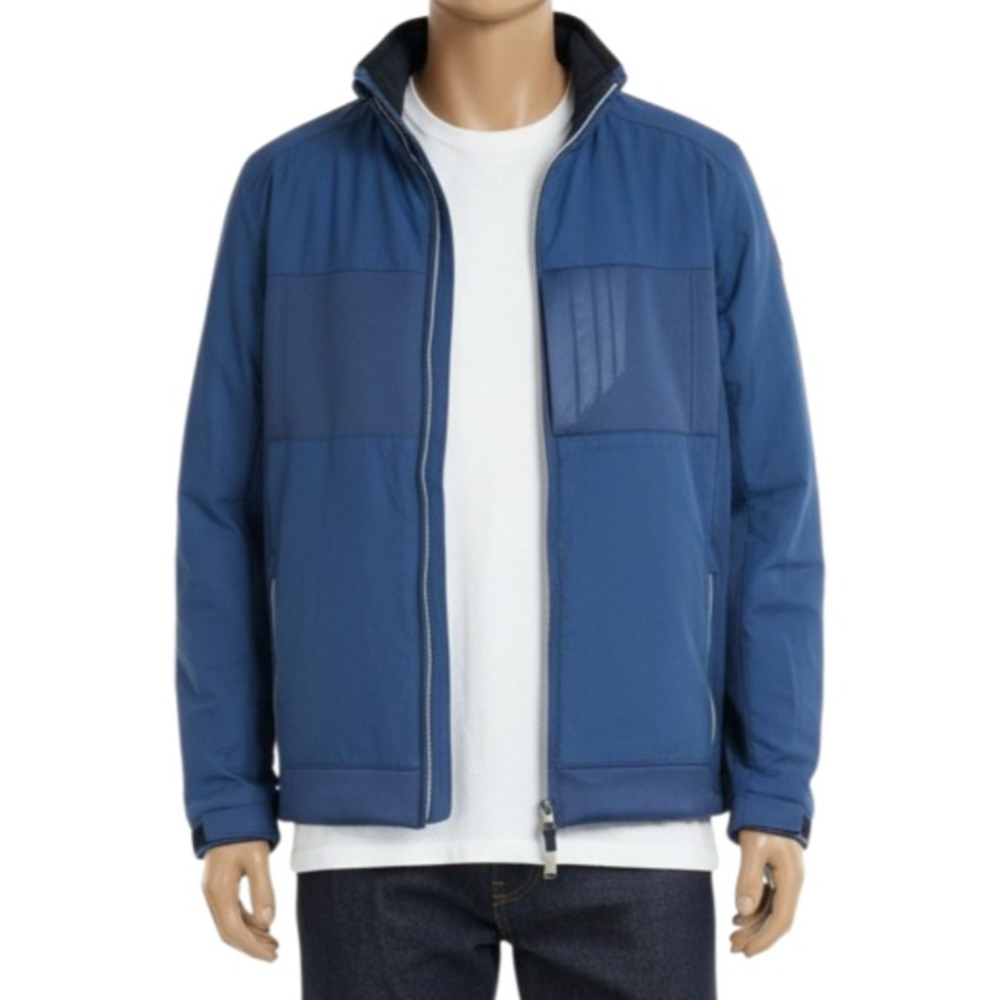 GAP Mens Insulated Jacket Large Blue Coat 2004 Y2K Gorpcore Tech Outerwear VTG